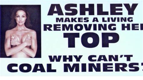 Topless Shot Of Ashley Judd Used Against In Pro Coal Mining Poster Fox News