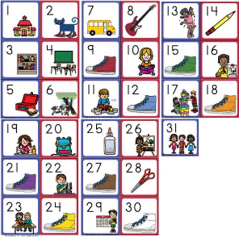 3 part cards, beginning sounds, matching cards, read this entry was posted in printable pack and tagged pete the cat, printables. Back to School with Pete the Cat Calendar Cards | KidsSoup