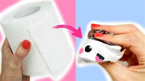 Making A Squishy Out Of Toilet Paper Only Paper Squishy Week 2 Youtube