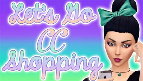The Sims 4 Lets Go Cc Shopping 4 Youtube