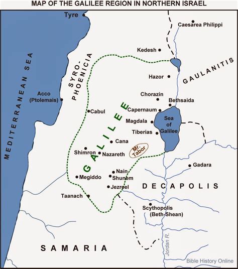 Ancient Bethlehem Map