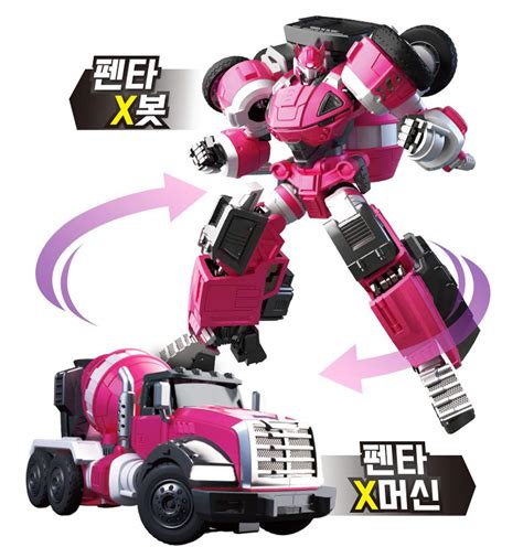 Buy Miniforce Penta X Bot Lucy Pentatron Transformer Robot Car Korean