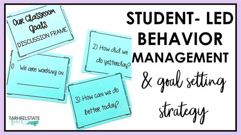 The Easiest Student Led Behavior Management Strategy — Tarheelstate Teacher