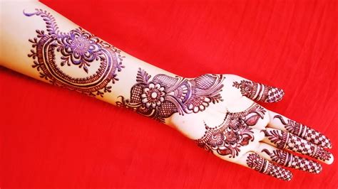 60 Mehendi Designs For Eid Including Flower Mehendi Designs