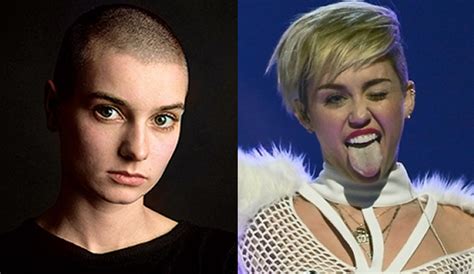 Sinead O Connor Tells Miley Cyrus Your Being Prostituted In Open Letter Pop Scoop