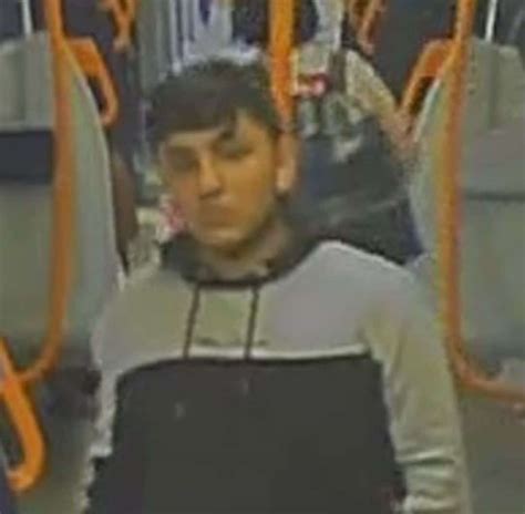 police have released this image of a suspect in connection with a sexual assault on a train