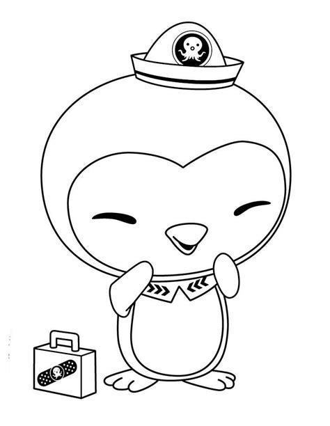 Coloriages Octonauts. Imprimer gratuitement pour les enfants
