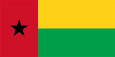 افغانستان توغ) consists of a vertical tricolor with the classical national emblem in the center. Bandeira da Guiné-Bissau • Bandeiras do Mundo