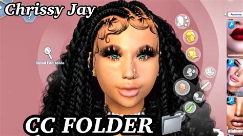 Sims 4 Cas Cc Folder Chrissy Jay Youtube