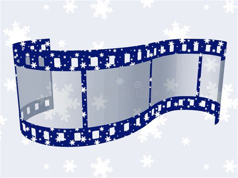 Christmas Film Frames Stock Illustration Illustration Of Shine