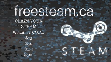 Free Steam Wallet Codes Youtube