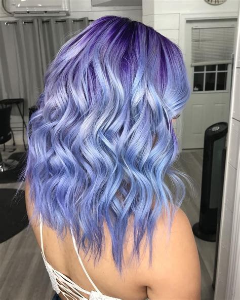 Pin By Queen Kam On Speech Hair Color Purple Periwinkle Hair