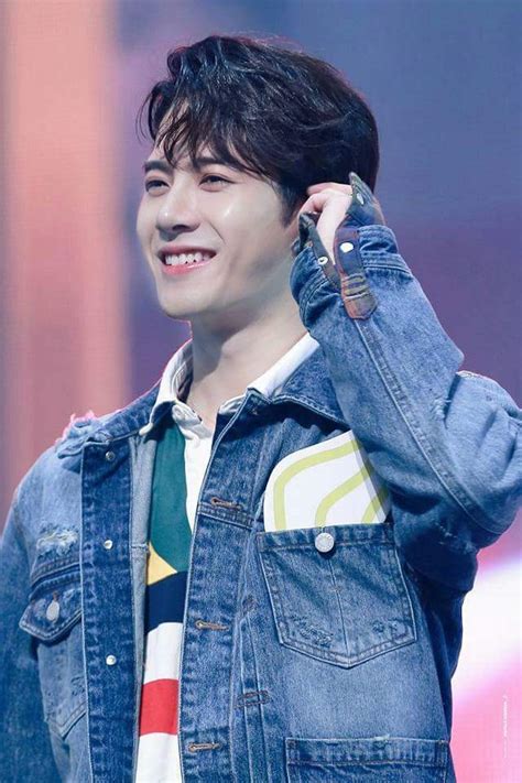 Jackson Wang Puppy 😍 I Love Your Smile Puppy Very Beautiful Smile And