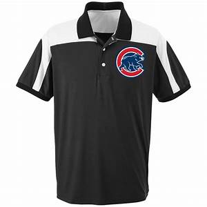 Official Chicago Cubs Classic Cubbie Logo Team 365 Colorblock Polo