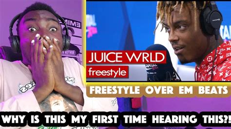 Juice Wrld Freestyle Rip Hour Of Fire Over Eminem Beats Reaction