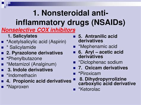 Anti Inflammatory Drugs Online Presentation