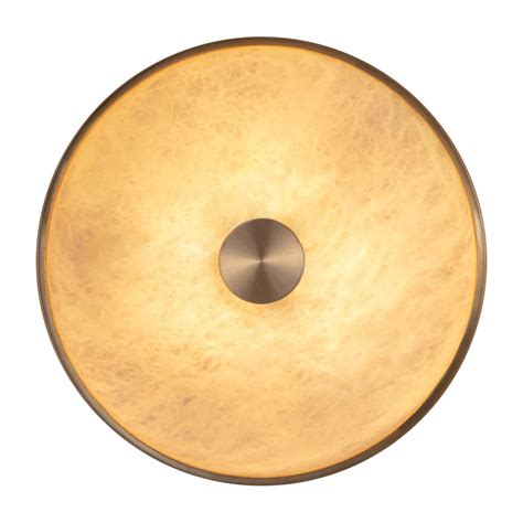 Rare Brass Sculptural Wall Light By Majestic At 1stdibs