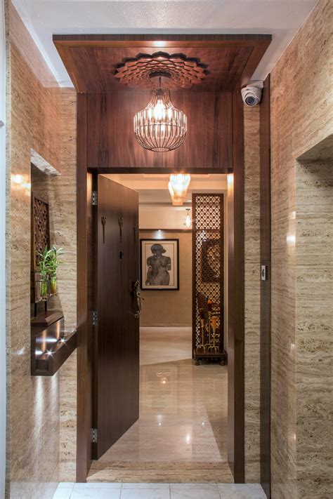 Entrance Lobby Interior Design For Home In India Guria Criativa
