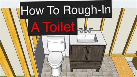 How To Rough In A Toilet With Dimensions Interior Design Bathroom