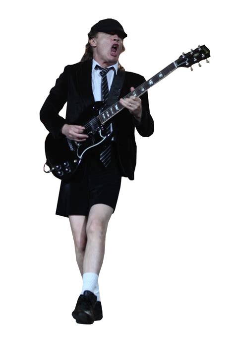 Angus young was born on march 31, 1955 in glasgow, scotland. Angus Young | Cantinho dos PNG's