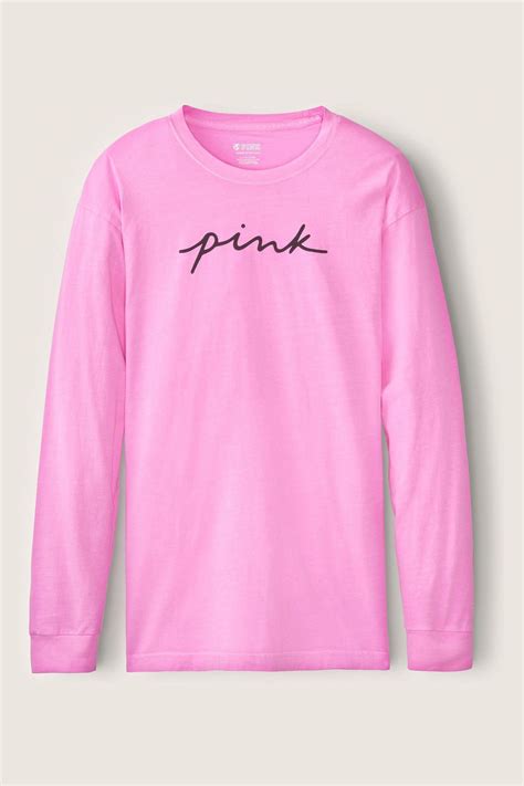 Buy Victorias Secret Pink Long Sleeve Campus Tee From The Next Uk