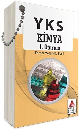 Ölçme, seçme ve yerleştirme merkezi (ösym) başkanı prof. YKS TYT 1. Oturum Kimya Kartları Delta Kültür Yayınları