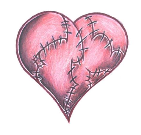 Living Pure — Lookout House Heart Drawing Broken Heart Drawings