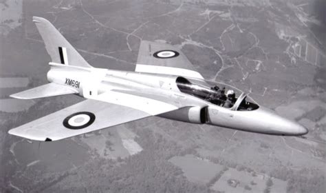 Folland Gnat T1 Xm691 Aircraft Flying Vehicles Fighter Aircraft