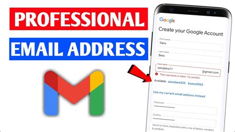 How To Create Professional Email Address Professional Email Id Kaise Banaye Youtube