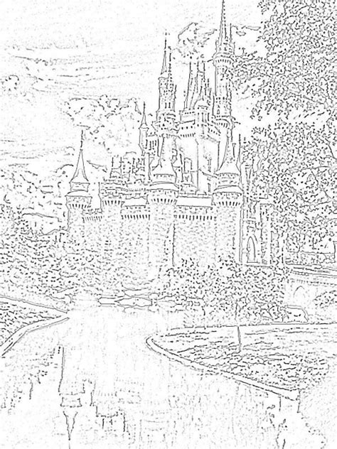 Each link on this page links directly to a download for the featured page. Magic Kingdom Florida Coloring Pages - Coloring Home
