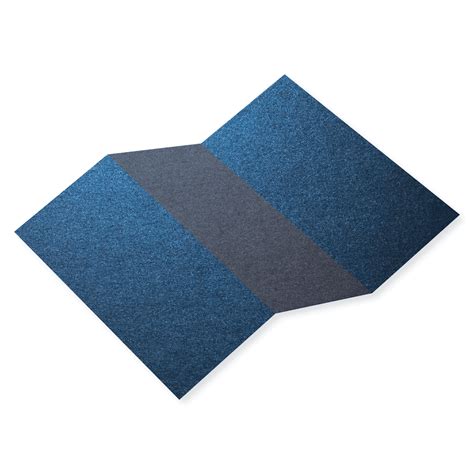 Stardream Lapis Lazuli Tri Fold Card Z Fold Letter Fold Tent