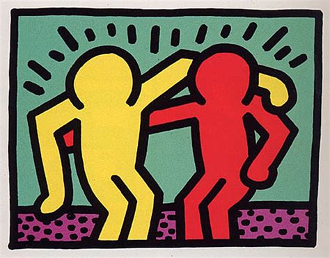 L Armari Obert Keith Haring Todos Juntos Podemos Parar El Sida