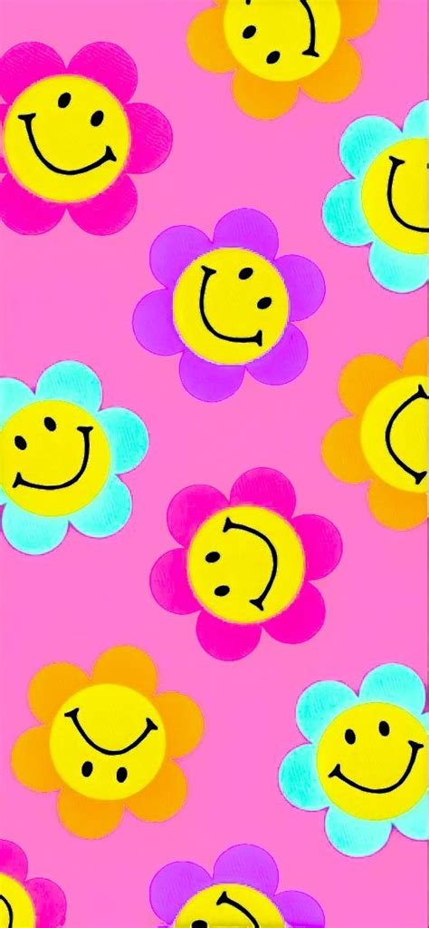 10 Selected Pink Aesthetic Wallpaper Smiley Face You Can Save It For