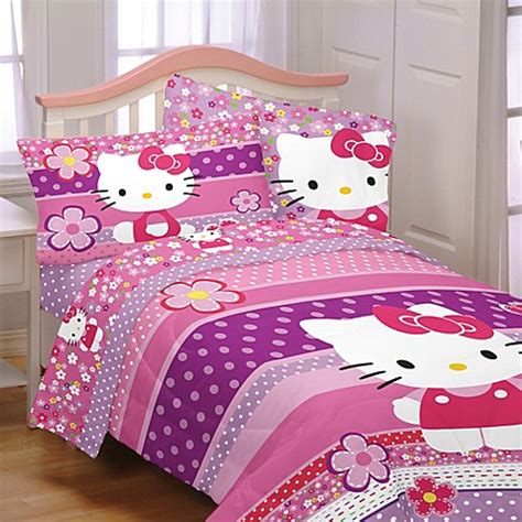 More than 2000 hello kitty comforter set queen at pleasant prices up to 36 usd fast and free worldwide shipping! Hello Kitty Twin/Full Comforter - Bed Bath & Beyond