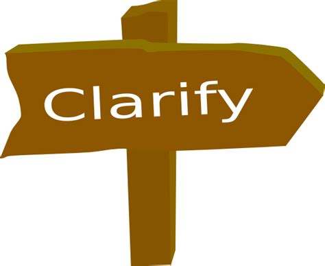 Sign Clarify Clip Art At Vector Clip Art Online Royalty