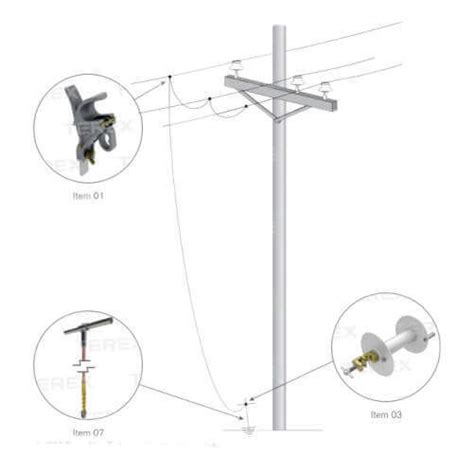 conjunto de aterramento temporário para redes de distribuição mt eng10120 energy equipamentos