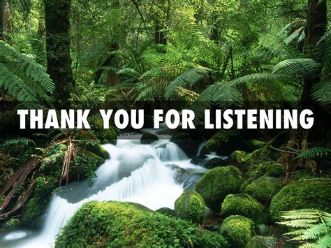 Thank You For Listening Nature Images And Photos Finder
