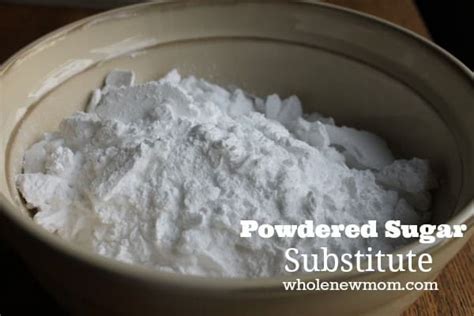 How To Make Powdered Sugar Powdered Sugar Substitute