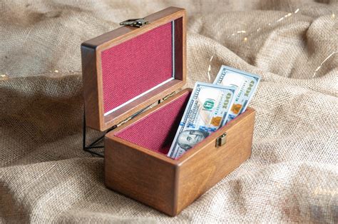 Wooden Money Box Cash Box Personalized Hetch Ds19 Engraved Etsy Australia
