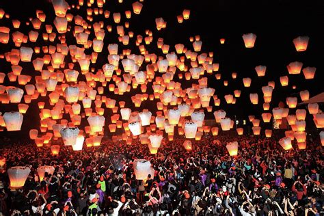 Sky Lantern Festival Photograph By Chenningsung Taiwan Fine Art