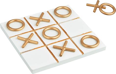 Wood Tic Tac Toe Game For Kids 5x5 Inch Coffee Table