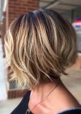 A shorter bob puts an emphasis on the face, on the individual. 34 Stylish Layered Bob Hairstyles - Eazy Glam