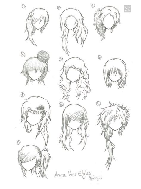 Hairstyles Drawing At Getdrawings Free Download