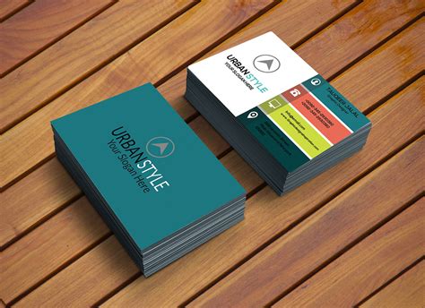Color Full Business Card On Behance