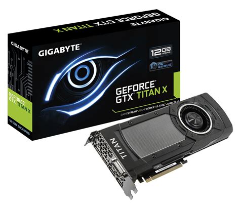 Gigabyte Announces Geforce Gtx Titan X