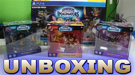 Skylanders Imaginators Unboxing Starter Pack Mysticat Legendary