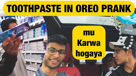 Toothpaste In Oreos Prank Youtube