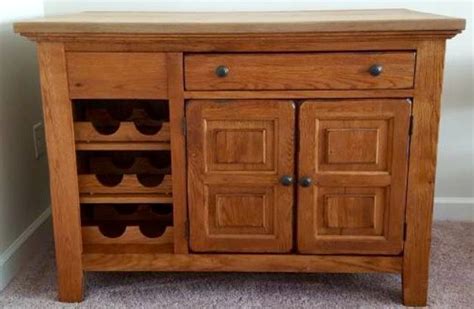I felt like this for years! Broyhill Attic Heirlooms Kitchen Island with Butcher Block ...