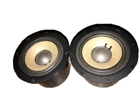 Vintage Pair Pioneer 4 Midrange Speaker 10 282f 1 Cs 911a Cs 811a 69