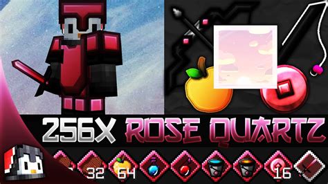 Rose Quartz 256x Mcpe Pvp Texture Pack By Yuruze Youtube